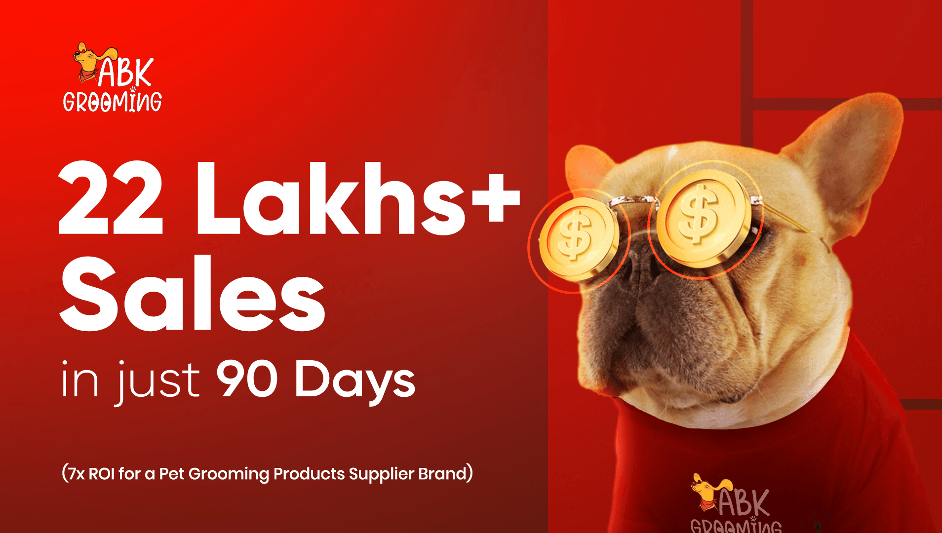 22 Lakhs Sales, 7X ROI For A Pet Grooming Brand